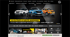 Desktop Screenshot of opel.hu