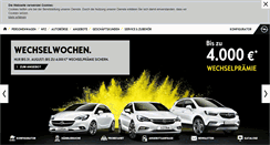 Desktop Screenshot of opel.de