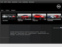 Tablet Screenshot of opel.is
