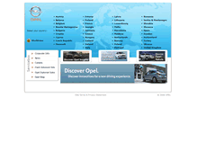 Tablet Screenshot of dk.opel.com